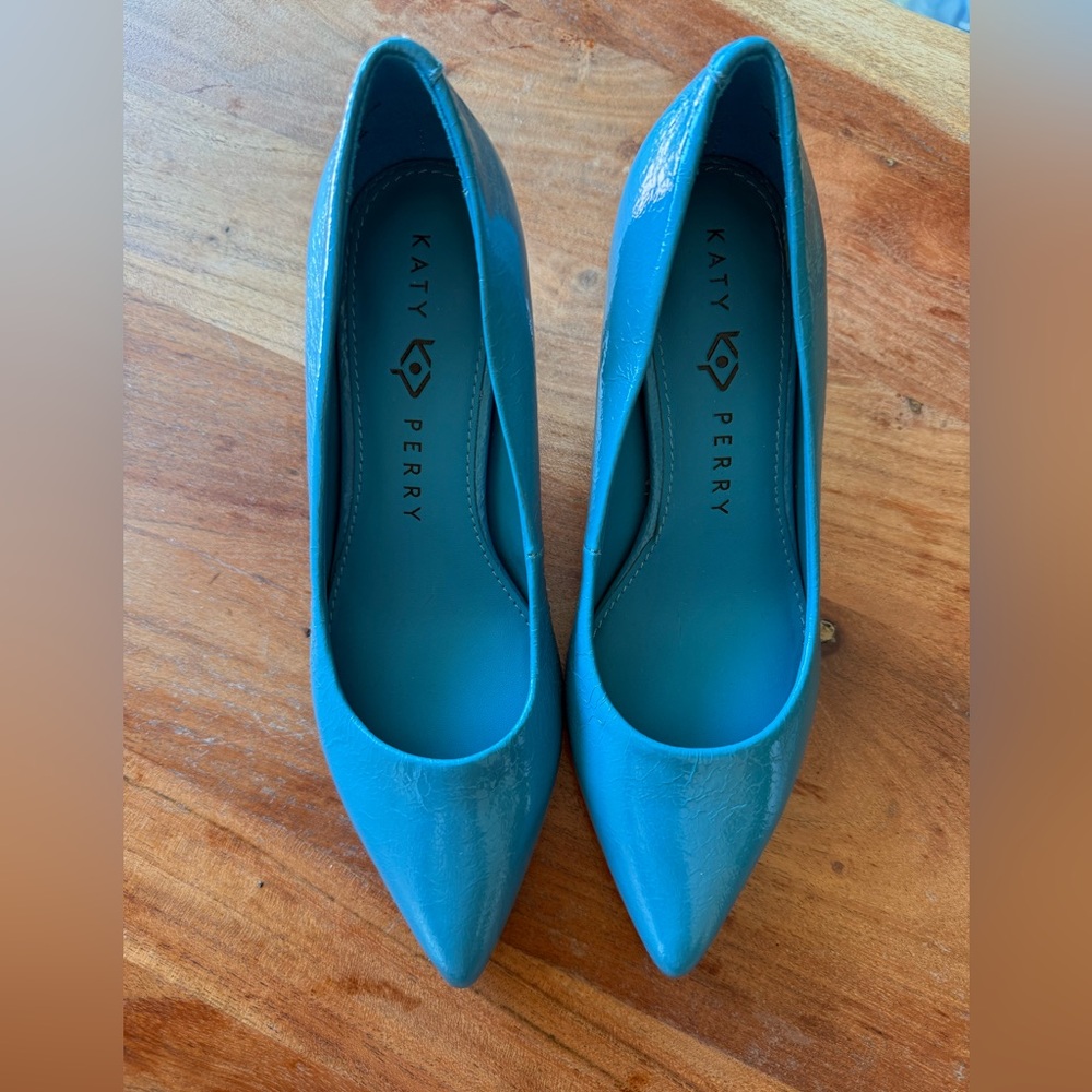 Katy Perry Collections Vibrant Blue Heels